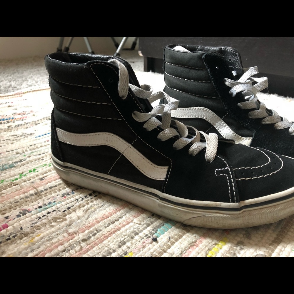 Black High Top Vans